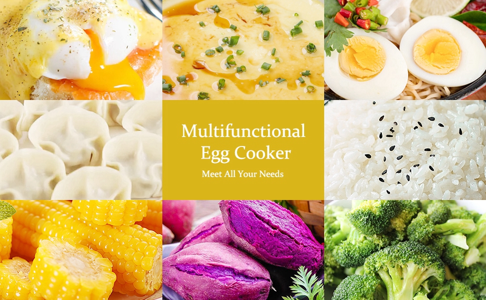 multifunctional egg cooker
