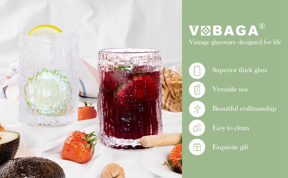 drinking glasses